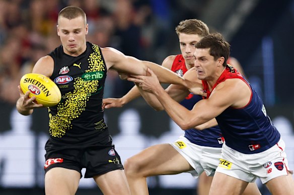 An Achilles injury interrupted Sam Lalor’s season as the Tigers’ injury list stalls their rebuild. 