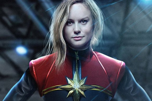 Brie Larson, as Captain Marvel, has been filming a new horror movie in Melbourne.  