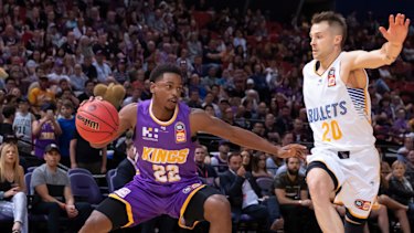 Livewire: Casper Ware on the ball for Sydney.