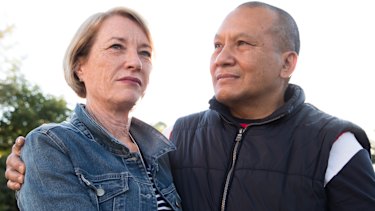 Joshua Tam's parents, Julia and John.