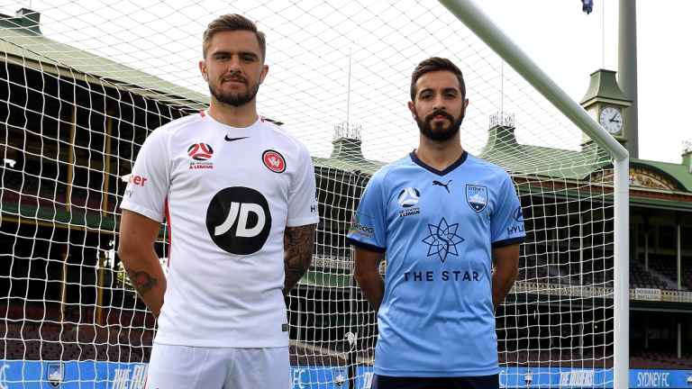 Fading feeling: Josh Risdon and Michael Zullo at the SCG on Wednesday.