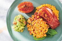 Bill Granger’s sweetcorn fritters.