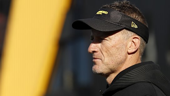 Richmond coach Damien Hardwick.