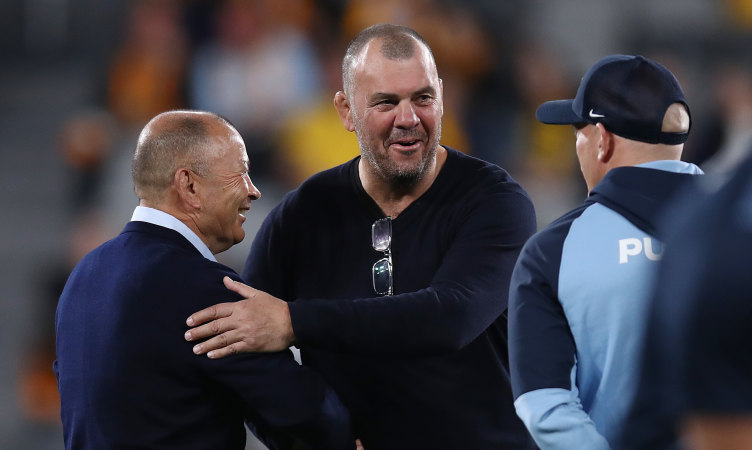 ‘Different coaches’: Waugh says Eddie Jones chaos won’t be a factor in Cheika call