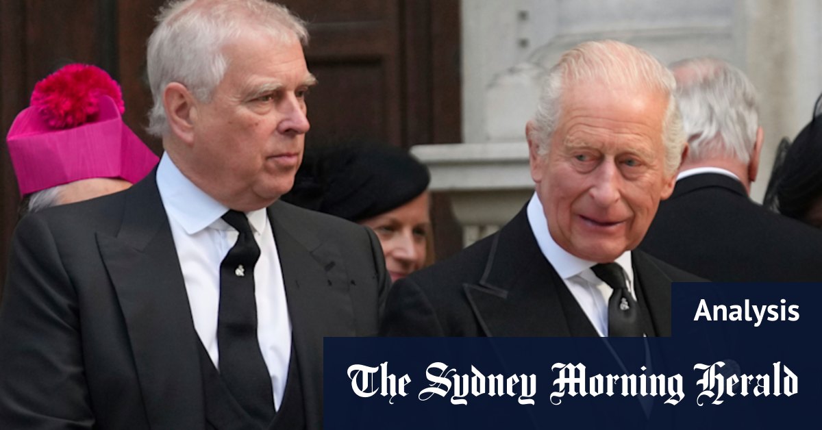 Andrew believed the worst was over ... the King had other ideas