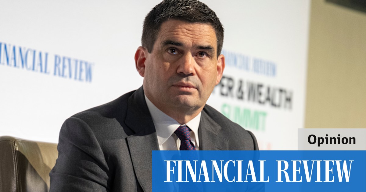 afr.com - The AFR View - Could super funds make the next financial crash worse?
