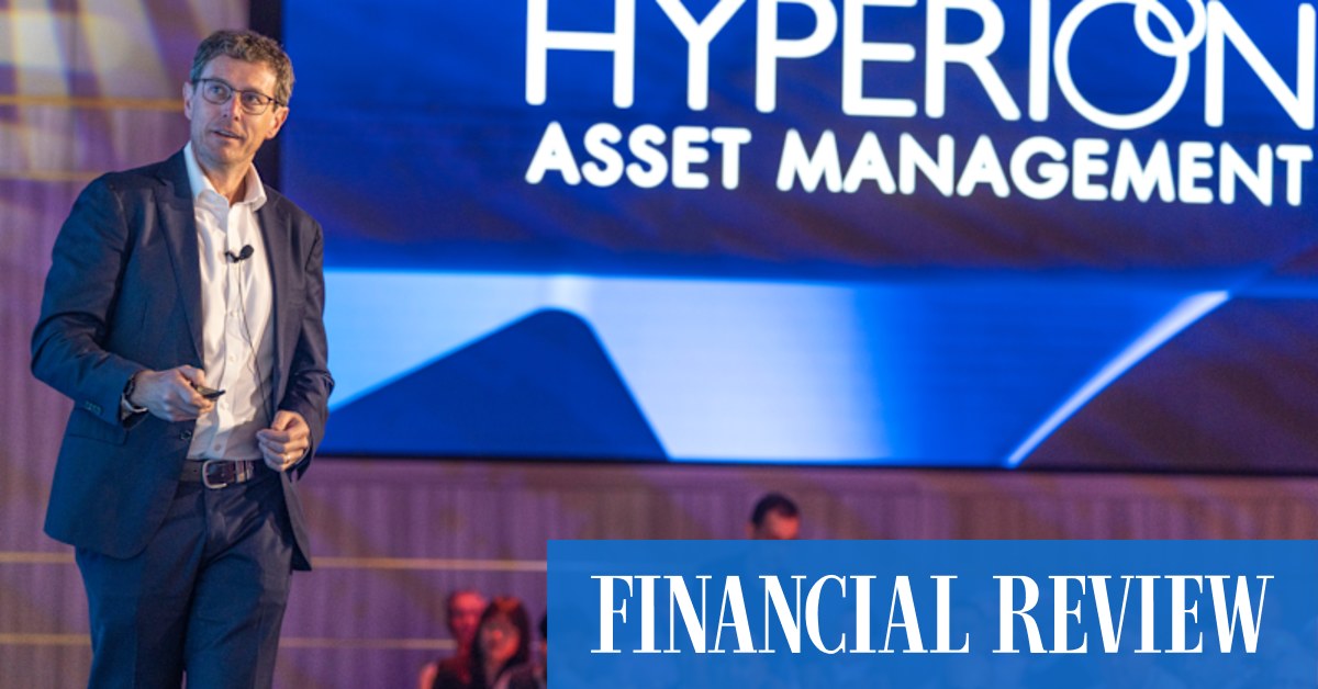 afr.com - Alex Gluyas - Hyperion's comeback story clouded by bond market chaos