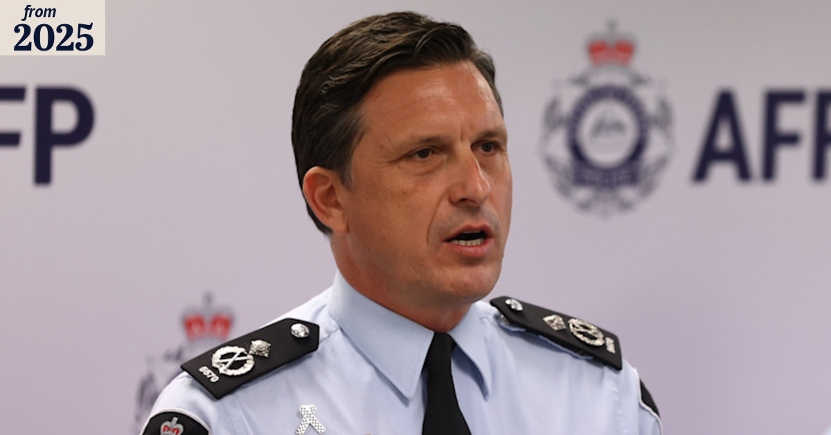 AFP chief in Brisbane court on drink-driving charge