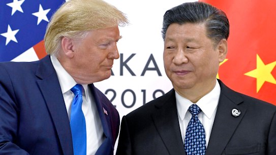 US President Donald Trump with Chinese President Xi Jinping in 2019 The Trump administration’s China policies were probably the most antagonistic of any US presidency since the height of the Cold War in the 1960s. 
