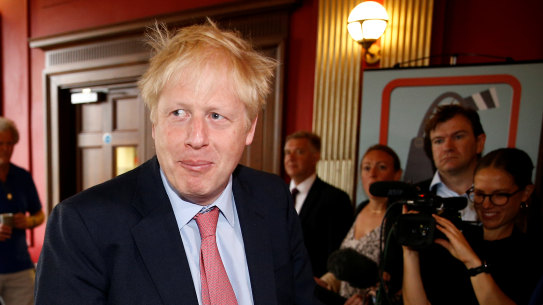 Boris Johnson, who is tipped to become the next Conservative Party leader and the next British prime minister.