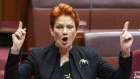 Senator Pauline Hanson.