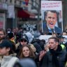 Protesters in France apply pressure over plan to raise pension age