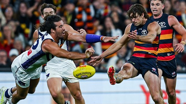 Alex Pearce’s match-saving smother.