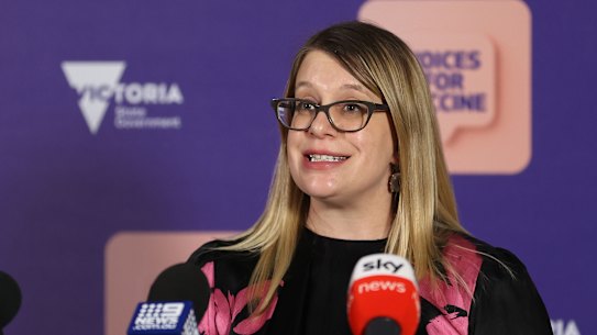Victoria’s Health Department deputy secretary Kate Matson.