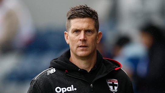 Saints coach Nick Dal Santo.