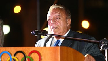 Long-time former IWF president Tamas Ajan.
