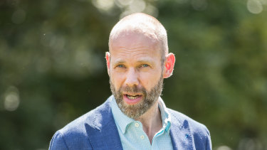 Commander of testing and community engagement Jeroen Weimar on Tuesday.
