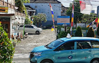 The Sari Club site in Kuta.