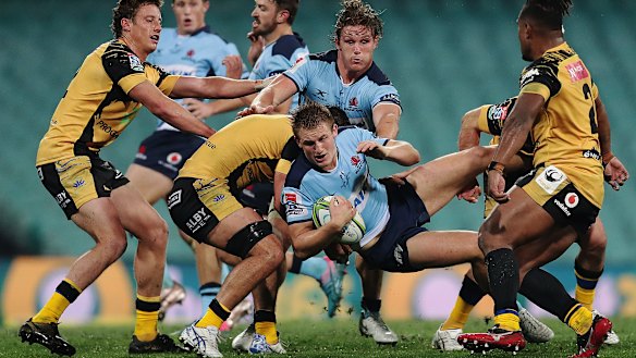 The Waratahs v Force game was the highest rating fixture in the first five rounds of the Super Rugby AU season.