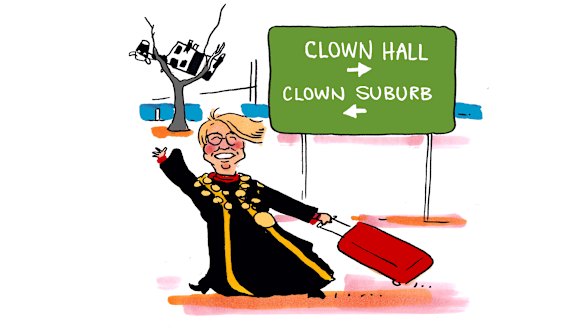 She's moving in: Melbourne Lord Mayor Sally Capp is "right-sizing" to Docklands with husband Andrew Sutherland