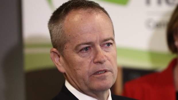 Bill Shorten had tears in his eyes as he talked about his late mother after an article in The Daily Telegraph.