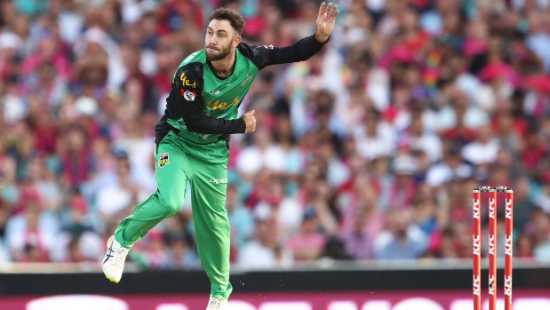 Overlooked: Glenn Maxwell in action for the Melbourne Stars when many believe he should be playing for Australia.