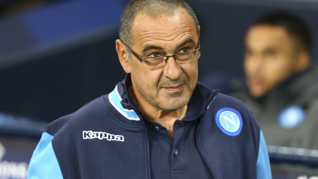 New boss: Former Napoli manager Maurizio Sarri.