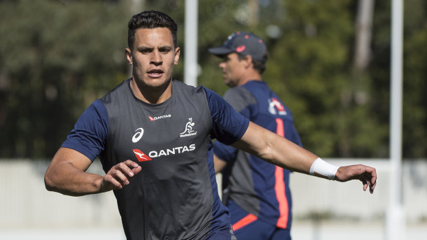 Realist: Matt Toomua accepts that the Wallabies must win to satisfy the rugby public in Australia.