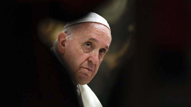 AUSTRAC's claim threatened to worsen the turmoil facing Pope Francis over the Vatican's finances.