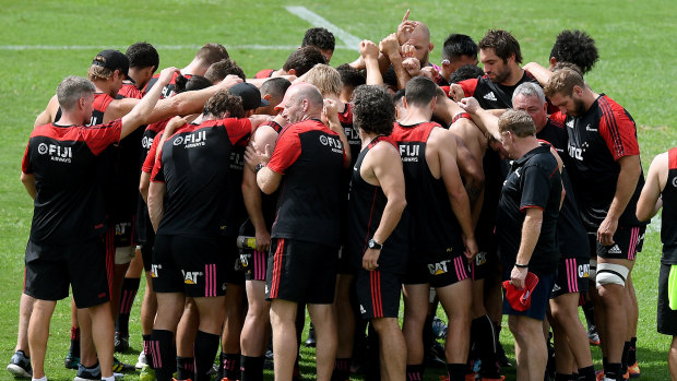 The Crusaders will rally together for the Christchurch community this week.
