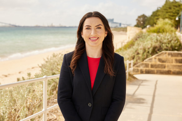 Magenta Marshall on the Rockingham foreshore.