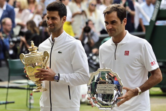 Federer's loss over Novak Djokovic at last year's Wimbledon was difficult to watch for  his fans after having two match points. 