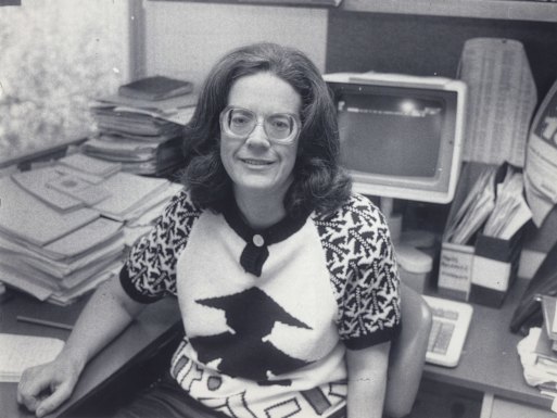 Michelle Grattan in November 1987. She led The Age’s Canberra bureau for many years.