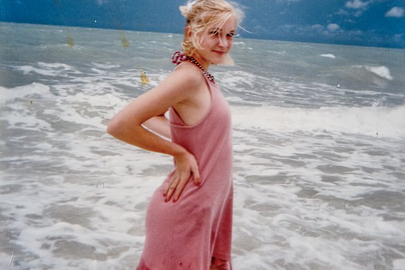 A teenage Virginia, around the time she met Jeffrey Epstein and Ghislaine Maxwell.