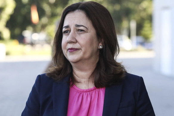Premier Annastacia Palaszczuk says she "just can't wait" for other states to get onboard and will go it alone.