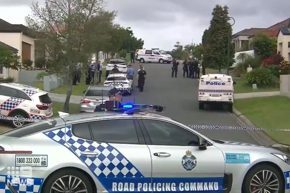 Queensland police will remain at the crime scene until Saturday.