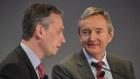 Rio Tinto chairman Simon Thompson (right), with chief executive Jean-Sebastien Jacques.