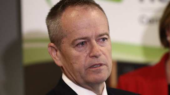 Bill Shorten had tears in his eyes as he talked about his late mother after an article in The Daily Telegraph.