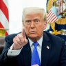 US President Donald Trump has sent sharemarkets into a spin.