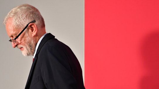 Jeremy Corbyn has lead Britain's Labour Party to a humiliating defeat.