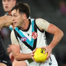 Zak Butters will be a restricted free agent in 2026 with any offer to prise him out of Port Adelaide needing to be massive