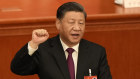 Xi Jinping takes his oath of office after being unanimously elected as president for a third time.