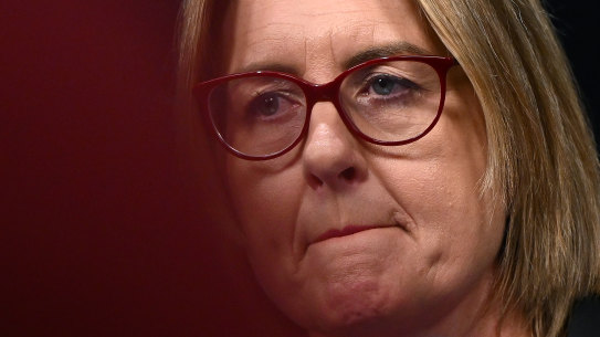 Premier Jacinta Allan announces changes to bail laws. 