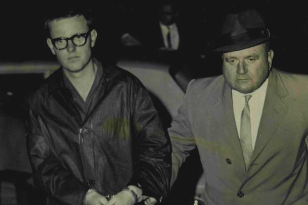 Peter Kocan after the attempted assassination of opposition leader Arthur Calwell.