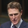 ‘You may think it won’t happen to you’: Christian Porter takes parting shot at ‘the mob’ in final speech to Parliament