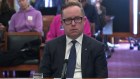 Qantas chief executive Alan Joyce at the Senate committee hearing.