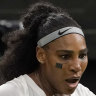 Serena Williams lost in the first round at Wimbledon.