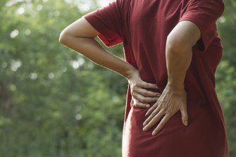Approximately one in six people in Australia have back pain.