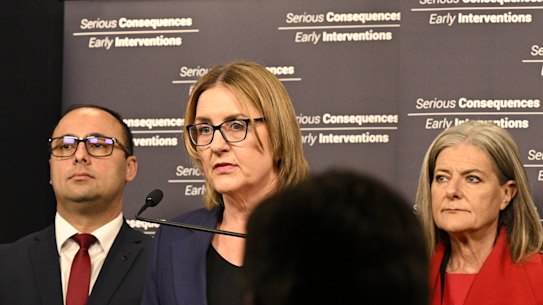 Victorian Premier Jacinta Allan announced plans to sentence children as adults on Wednesday
