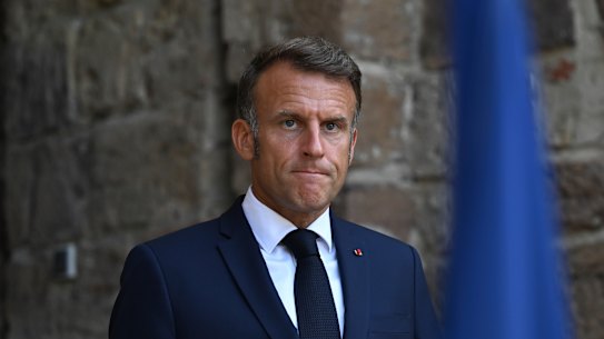 French President Emmanuel Macron has been updating the “coalition of the willing” about the talks.